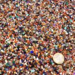 Bunter Trommelstein Sand | Mix Mischung aus aller Welt Ø ca. 1 – 4 mm Edelsteine Heilsteine bei Wunderstein24