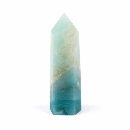 Amazonit Spitze Höhe 76 mm aus Madagaskar in sehr schöner Farbe Edelsteine Heilsteine bei Wunderstein24