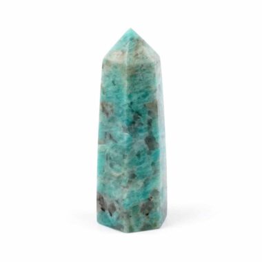 Amazonit Spitze Höhe 62 mm aus Madagaskar in sehr schöner Farbe Edelsteine Heilsteine bei Wunderstein24