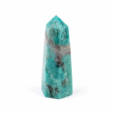 Amazonit Spitze Höhe 61 mm aus Madagaskar in sehr schöner Farbe Edelsteine Heilsteine bei Wunderstein24