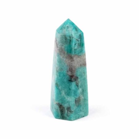 Amazonit Spitze Höhe 61 mm aus Madagaskar in sehr schöner Farbe Edelsteine Heilsteine bei Wunderstein24