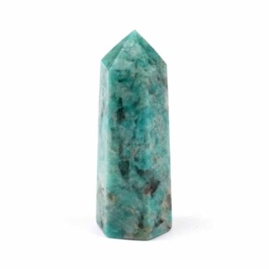 Amazonit Spitze Höhe 66 mm aus Madagaskar in sehr schöner Farbe Edelsteine Heilsteine bei Wunderstein24