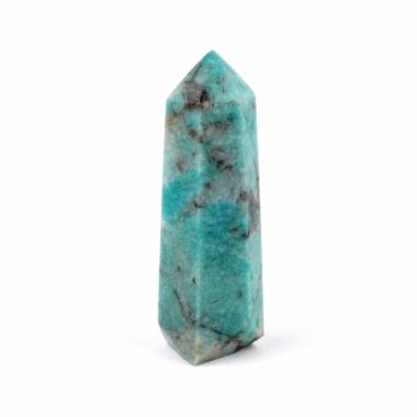 Amazonit Spitze Höhe 66 mm aus Madagaskar in sehr schöner Farbe Edelsteine Heilsteine bei Wunderstein24
