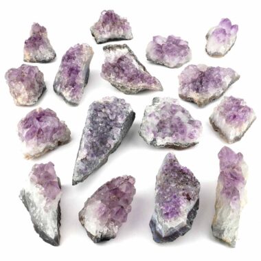 Maraba Amethyst Stufen & Gruppen | 100 – 250 g je Stufe Edelsteine Heilsteine bei Wunderstein24
