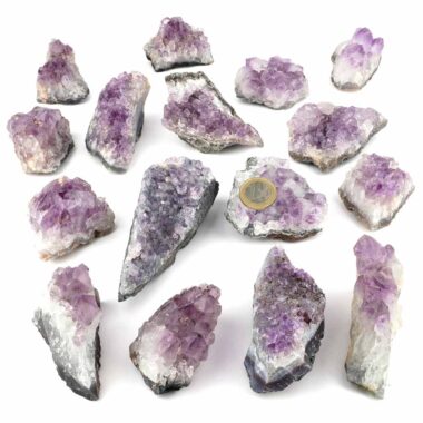 Maraba Amethyst Stufen & Gruppen | 100 – 250 g je Stufe Edelsteine Heilsteine bei Wunderstein24