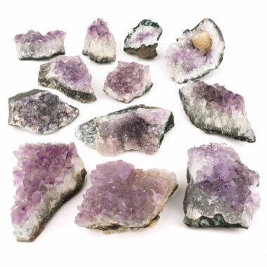 Maraba Amethyst Stufen & Gruppen | 250 – 500 g je Stufe Edelsteine Heilsteine bei Wunderstein24