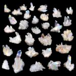 Aqua Angel Aura Bergkristall Stufen transparent aus Brasilien Edelsteine Heilsteine bei Wunderstein24