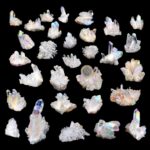 Aqua Angel Aura Bergkristall Stufen transparent aus Brasilien Edelsteine Heilsteine bei Wunderstein24