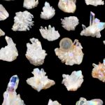 Aqua Angel Aura Bergkristall Stufen transparent aus Brasilien Edelsteine Heilsteine bei Wunderstein24