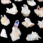 Aqua Angel Aura Bergkristall Stufen transparent aus Brasilien Edelsteine Heilsteine bei Wunderstein24
