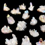 Aqua Angel Aura Bergkristall Stufen transparent aus Brasilien Edelsteine Heilsteine bei Wunderstein24