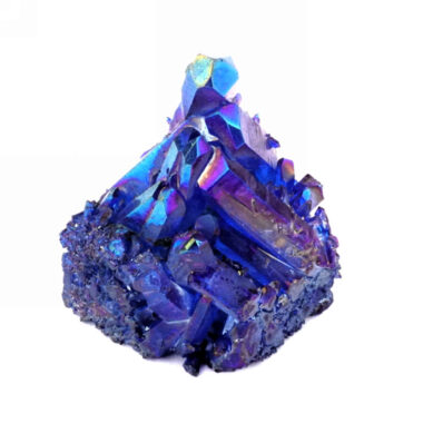 Aqua Angel Aura Bergkristall Stufe blau aus Brasilien Edelsteine Heilsteine bei Wunderstein24
