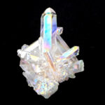 Aqua Angel Aura Bergkristall Stufe transparent aus Brasilien Edelsteine Heilsteine bei Wunderstein24