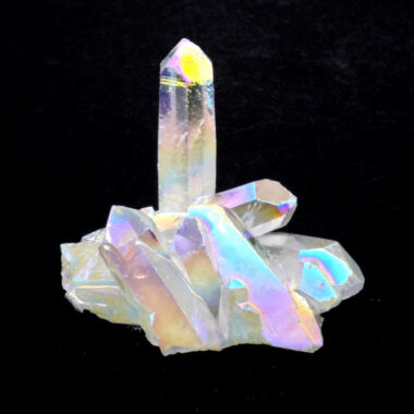 Aqua Angel Aura Bergkristall Stufe transparent aus Brasilien Edelsteine Heilsteine bei Wunderstein24