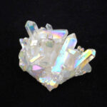 Aqua Angel Aura Bergkristall Stufe transparent aus Brasilien Edelsteine Heilsteine bei Wunderstein24