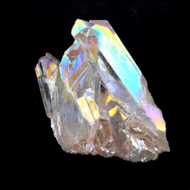 Aqua Angel Aura Bergkristall Stufe transparent aus Brasilien Edelsteine Heilsteine bei Wunderstein24
