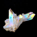 Aqua Angel Aura Bergkristall Stufe transparent aus Brasilien Edelsteine Heilsteine bei Wunderstein24