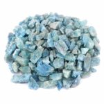 Aquamarin | Beryll Rohsteine blau Ø ca. 10 – 30 mm Edelsteine Heilsteine bei Wunderstein24