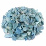 Aquamarin | Beryll Rohsteine blau Ø ca. 10 – 30 mm Edelsteine Heilsteine bei Wunderstein24
