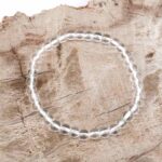 Bergkristall Ø 4,5 mm Kinder Kugel Edelstein Armband flexibel und dehnbar Edelsteine Heilsteine bei Wunderstein24