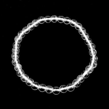 Bergkristall Ø 4,5 mm Kinder Kugel Edelstein Armband flexibel und dehnbar Edelsteine Heilsteine bei Wunderstein24