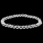 Bergkristall Ø 4,5 mm Kinder Kugel Edelstein Armband flexibel und dehnbar Edelsteine Heilsteine bei Wunderstein24