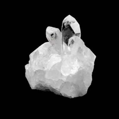 Bergkristall Stufe transparent und glasklar aus Brasilien Edelsteine Heilsteine bei Wunderstein24