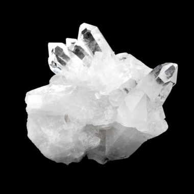Bergkristall Stufe transparent und glasklar aus Brasilien Edelsteine Heilsteine bei Wunderstein24