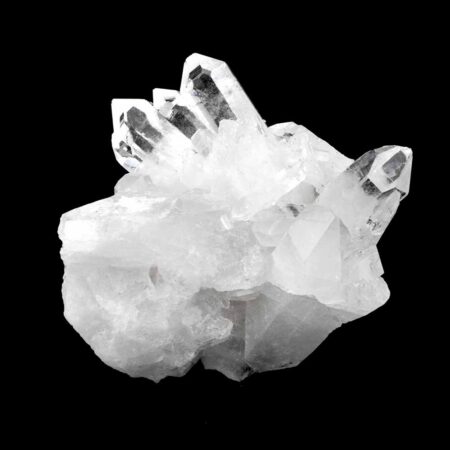 Bergkristall Stufe transparent und glasklar aus Brasilien Edelsteine Heilsteine bei Wunderstein24