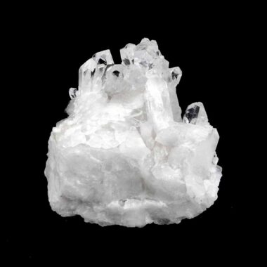 Bergkristall Stufe transparent und glasklar aus Brasilien Edelsteine Heilsteine bei Wunderstein24