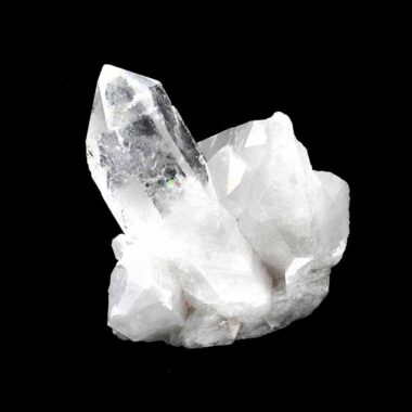Bergkristall Stufe transparent und glasklar aus Brasilien Edelsteine Heilsteine bei Wunderstein24