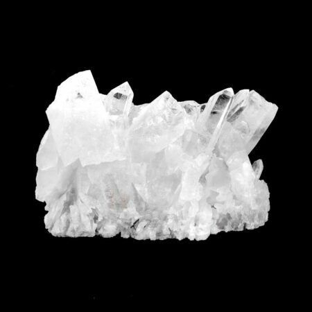 Bergkristall Stufe transparent und glasklar aus Brasilien Edelsteine Heilsteine bei Wunderstein24