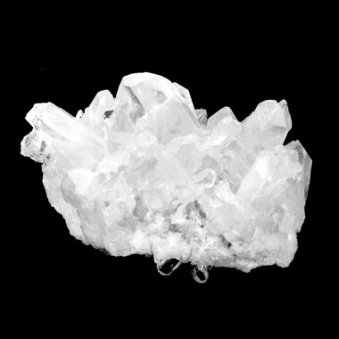 Bergkristall Stufe transparent und glasklar aus Brasilien Edelsteine Heilsteine bei Wunderstein24