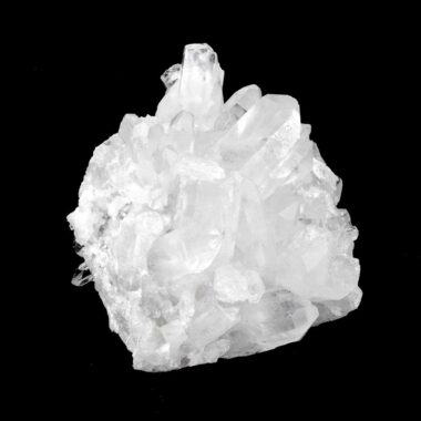 Bergkristall Stufe transparent und glasklar aus Brasilien Edelsteine Heilsteine bei Wunderstein24
