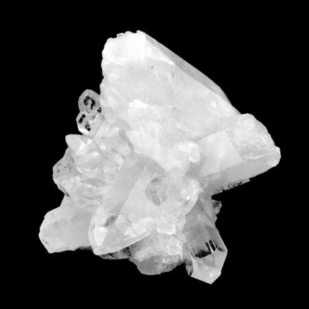 Bergkristall Stufe transparent und glasklar aus Brasilien Edelsteine Heilsteine bei Wunderstein24