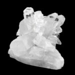 Bergkristall Stufe transparent und glasklar aus Brasilien Edelsteine Heilsteine bei Wunderstein24