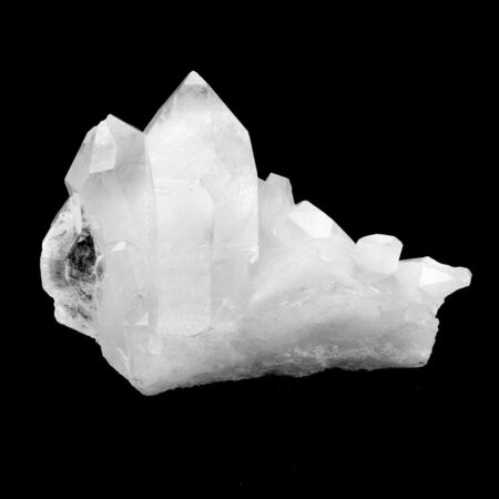 Bergkristall Stufe transparent und glasklar aus Brasilien Edelsteine Heilsteine bei Wunderstein24