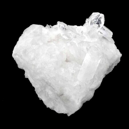 Bergkristall Stufe transparent und glasklar aus Brasilien Edelsteine Heilsteine bei Wunderstein24