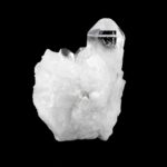 Bergkristall Stufe | Spitze transparent und glasklar aus Brasilien Edelsteine Heilsteine bei Wunderstein24