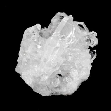 Bergkristall Stufe transparent und glasklar aus Brasilien Edelsteine Heilsteine bei Wunderstein24