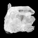 große Bergkristall Stufe transparent und glasklar aus Brasilien Edelsteine Heilsteine bei Wunderstein24
