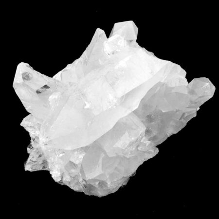 große Bergkristall Stufe transparent und glasklar aus Brasilien Edelsteine Heilsteine bei Wunderstein24