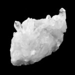 große Bergkristall Stufe transparent und glasklar aus Brasilien Edelsteine Heilsteine bei Wunderstein24