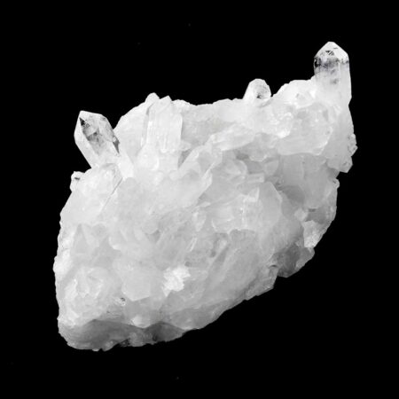 große Bergkristall Stufe transparent und glasklar aus Brasilien Edelsteine Heilsteine bei Wunderstein24