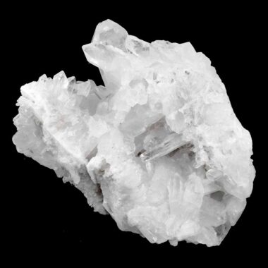 große Bergkristall Stufe transparent und glasklar aus Brasilien Edelsteine Heilsteine bei Wunderstein24