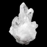 große Bergkristall Stufe transparent und glasklar aus Brasilien Edelsteine Heilsteine bei Wunderstein24