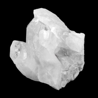 große Bergkristall Stufe transparent und klar aus Brasilien Edelsteine Heilsteine bei Wunderstein24