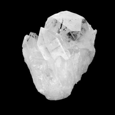 Bergkristall Stufe transparent und glasklar aus Brasilien Edelsteine Heilsteine bei Wunderstein24