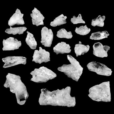 Bergkristall Stufen, Gruppen und Spitzen | 50 – 150 g je Stufe Edelsteine Heilsteine bei Wunderstein24