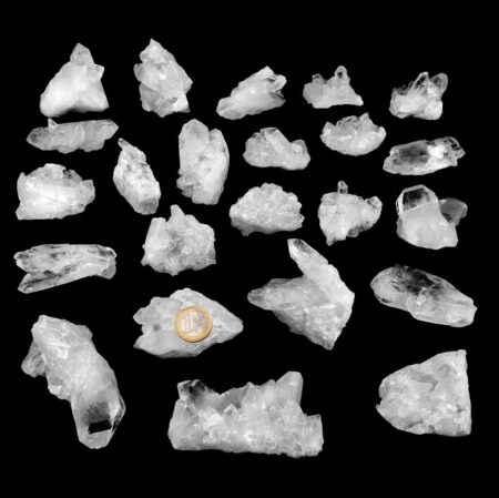 Bergkristall Stufen, Gruppen und Spitzen | 50 – 150 g je Stufe Edelsteine Heilsteine bei Wunderstein24